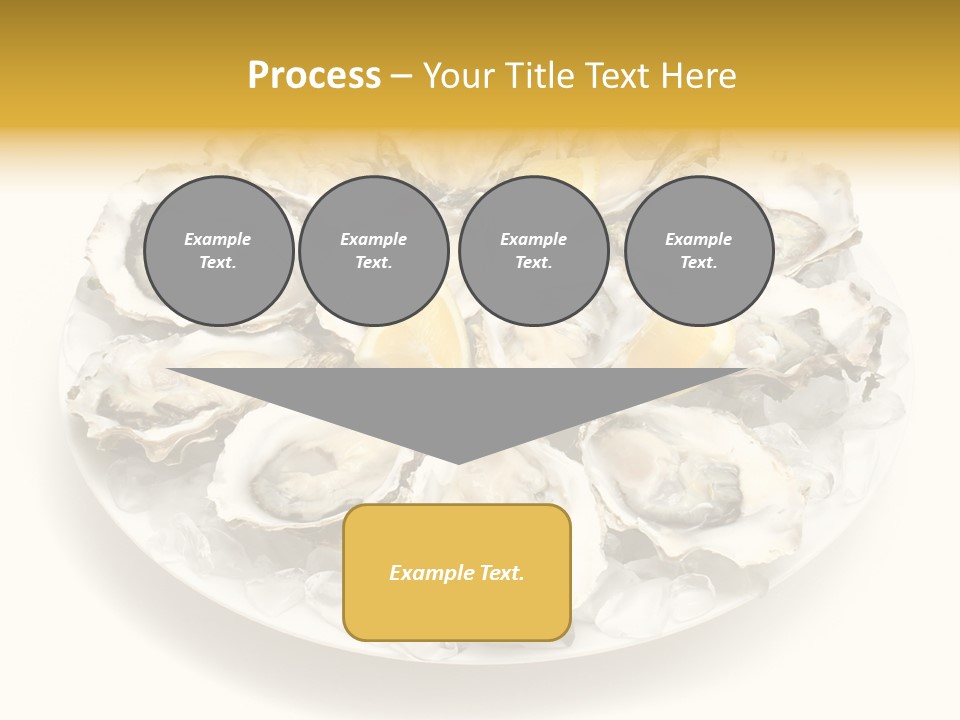 Gourmet Traditional Shellfish PowerPoint Template