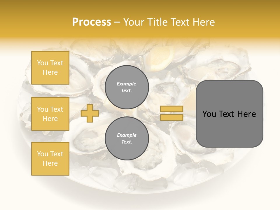 Gourmet Traditional Shellfish PowerPoint Template