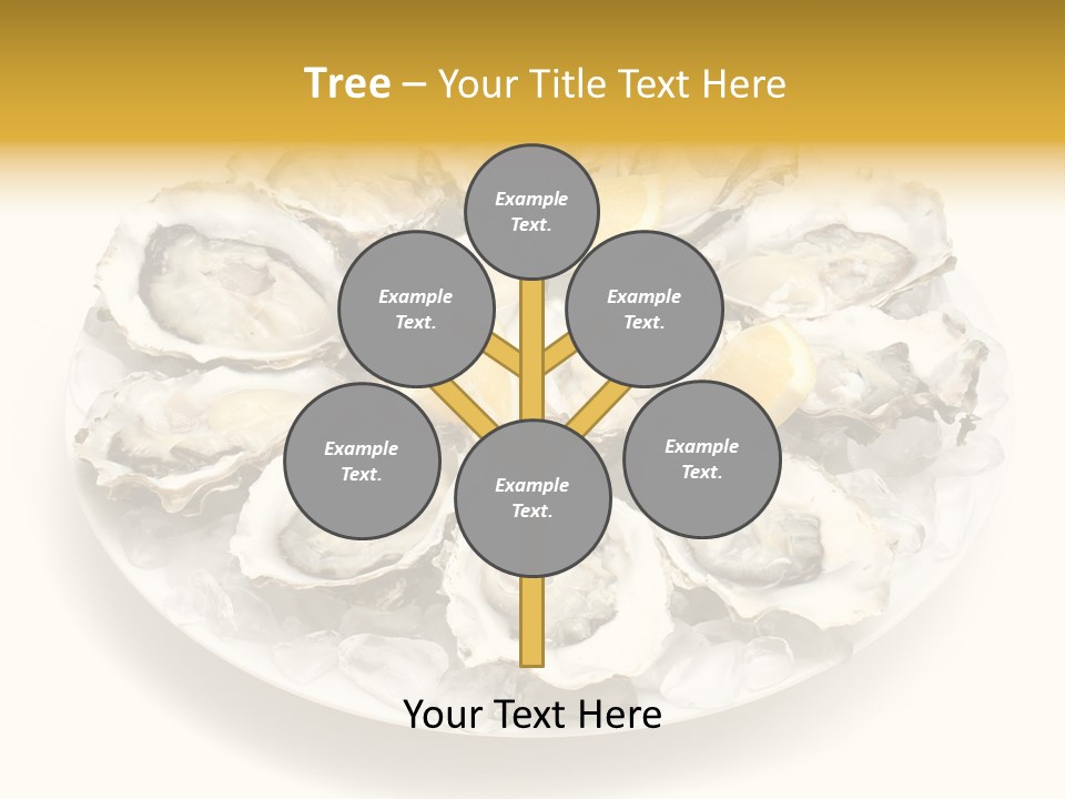 Gourmet Traditional Shellfish PowerPoint Template
