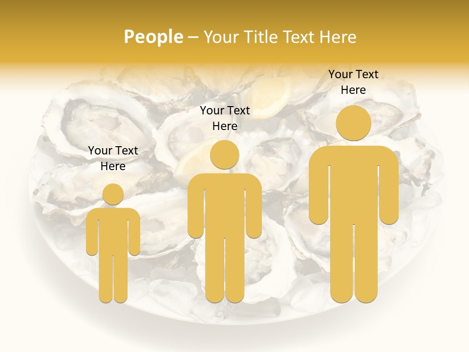 Gourmet Traditional Shellfish PowerPoint Template