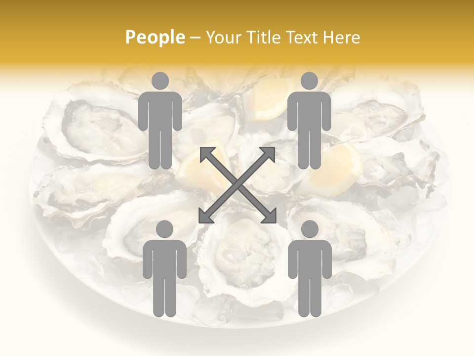 Gourmet Traditional Shellfish PowerPoint Template