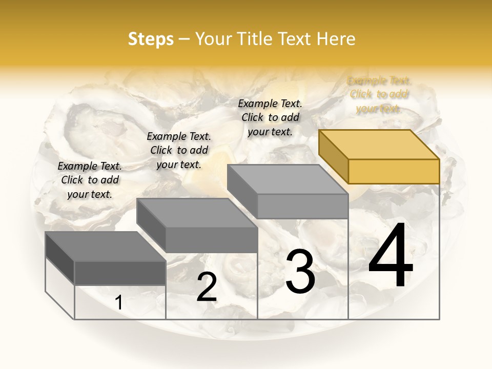 Gourmet Traditional Shellfish PowerPoint Template