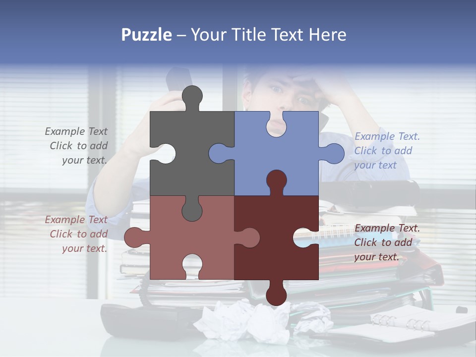 Failure Business Paperwork PowerPoint Template