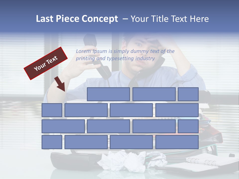 Failure Business Paperwork PowerPoint Template