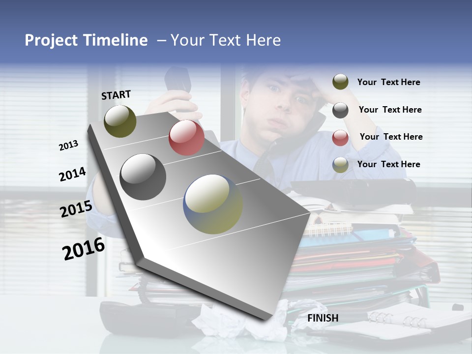 Failure Business Paperwork PowerPoint Template