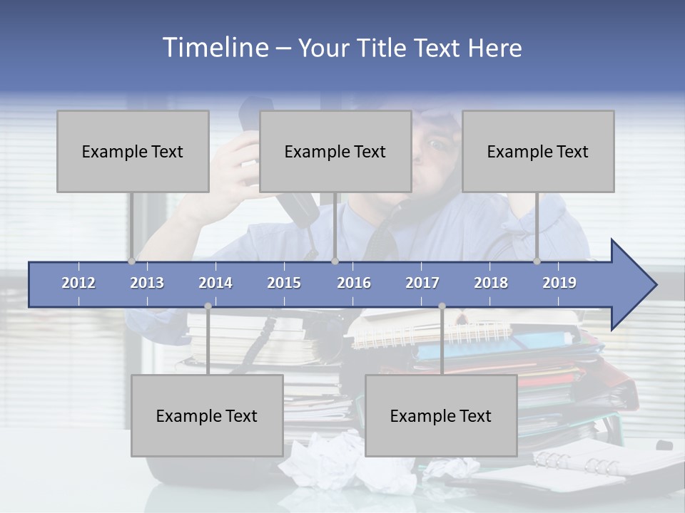 Failure Business Paperwork PowerPoint Template