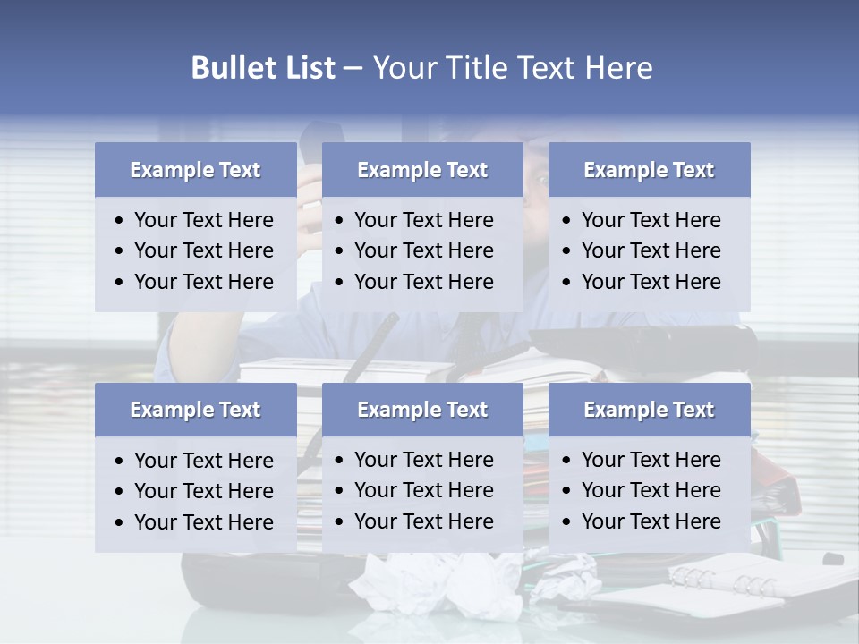 Failure Business Paperwork PowerPoint Template
