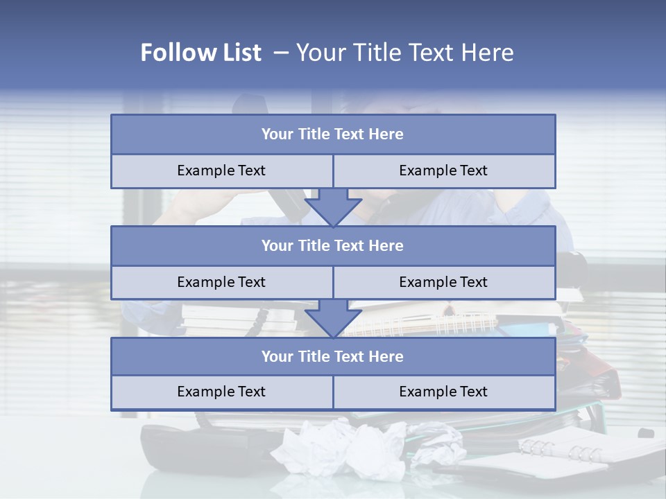Failure Business Paperwork PowerPoint Template