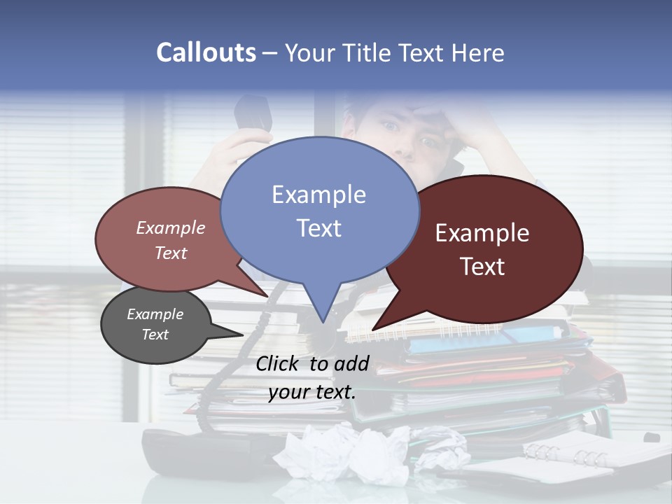 Failure Business Paperwork PowerPoint Template