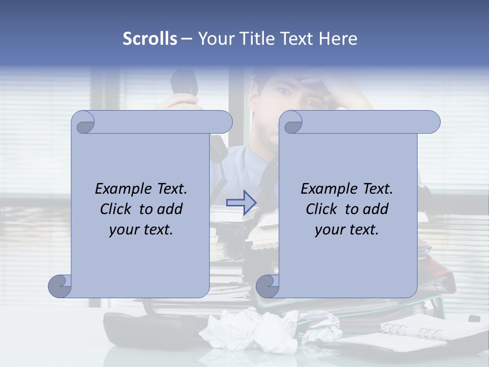 Failure Business Paperwork PowerPoint Template