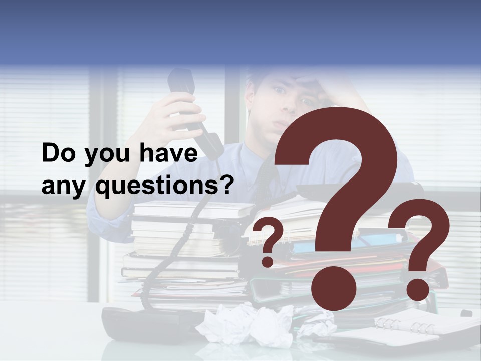 Failure Business Paperwork PowerPoint Template