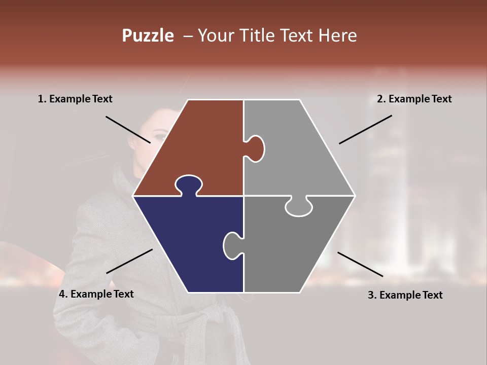 Autumn City Sad PowerPoint Template