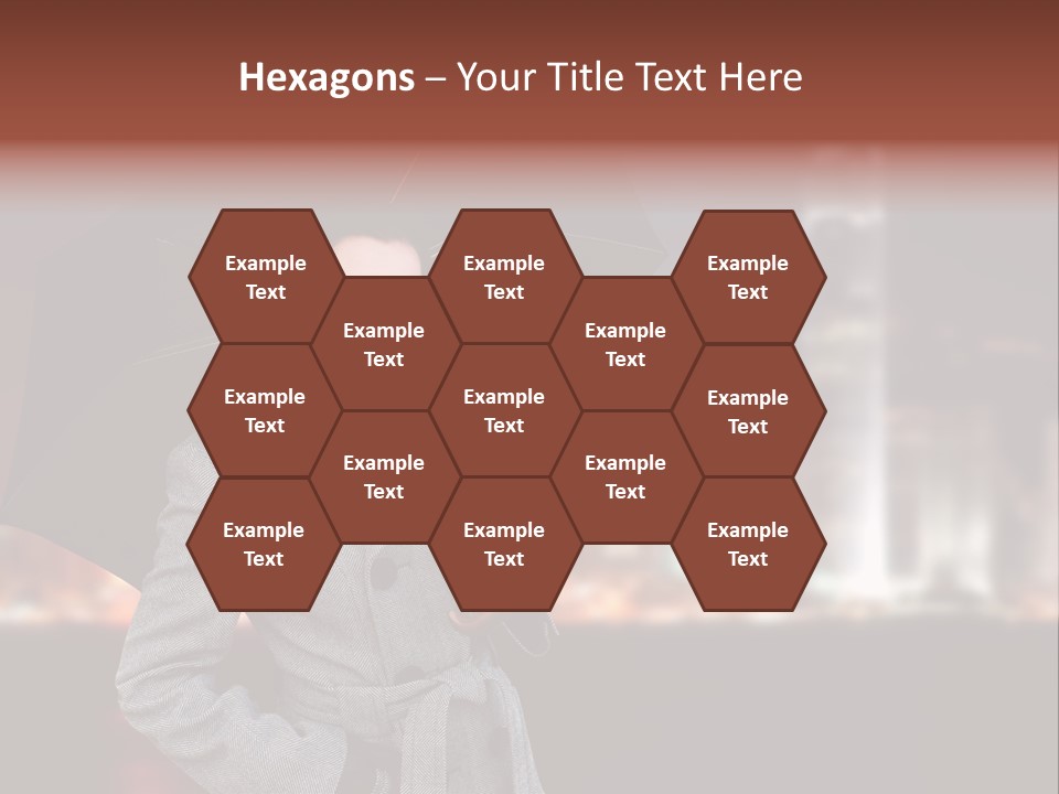 Autumn City Sad PowerPoint Template