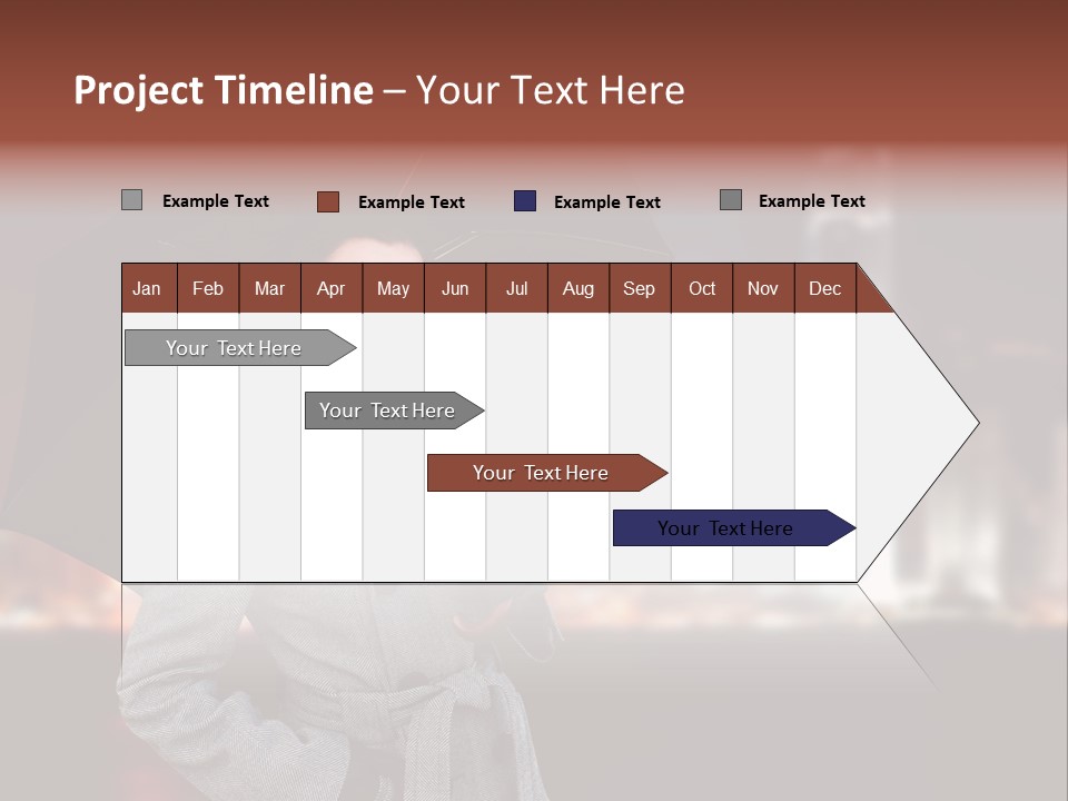 Autumn City Sad PowerPoint Template