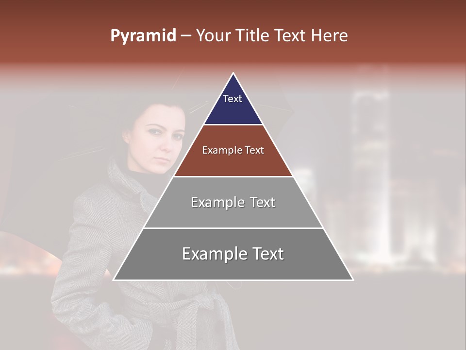 Autumn City Sad PowerPoint Template