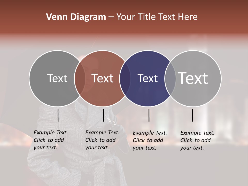 Autumn City Sad PowerPoint Template