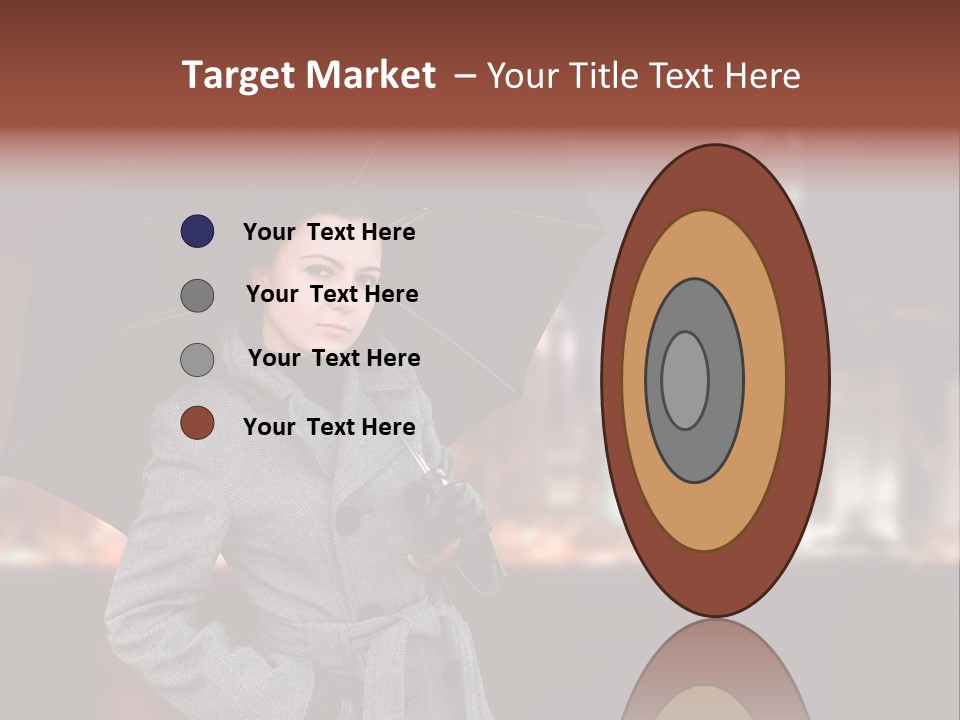 Autumn City Sad PowerPoint Template