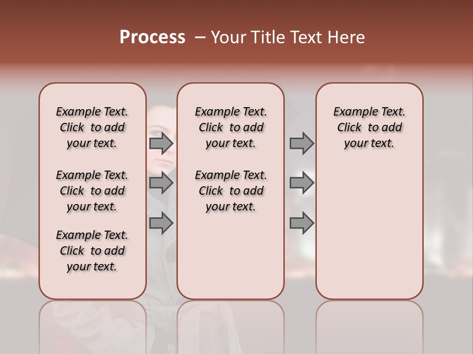 Autumn City Sad PowerPoint Template