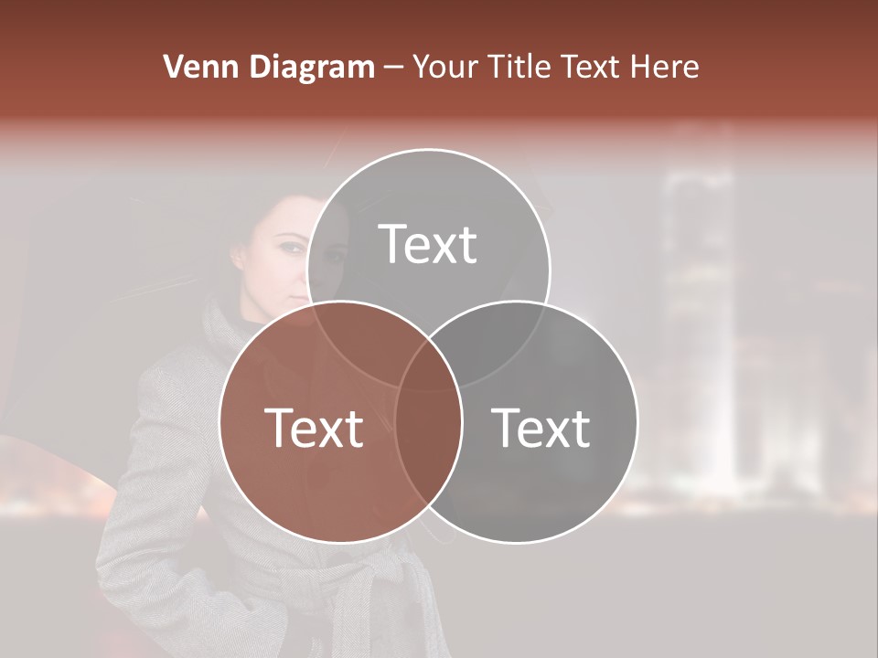 Autumn City Sad PowerPoint Template