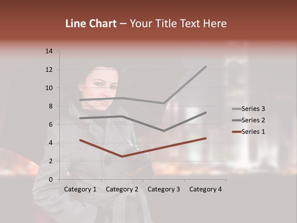 Autumn City Sad PowerPoint Template