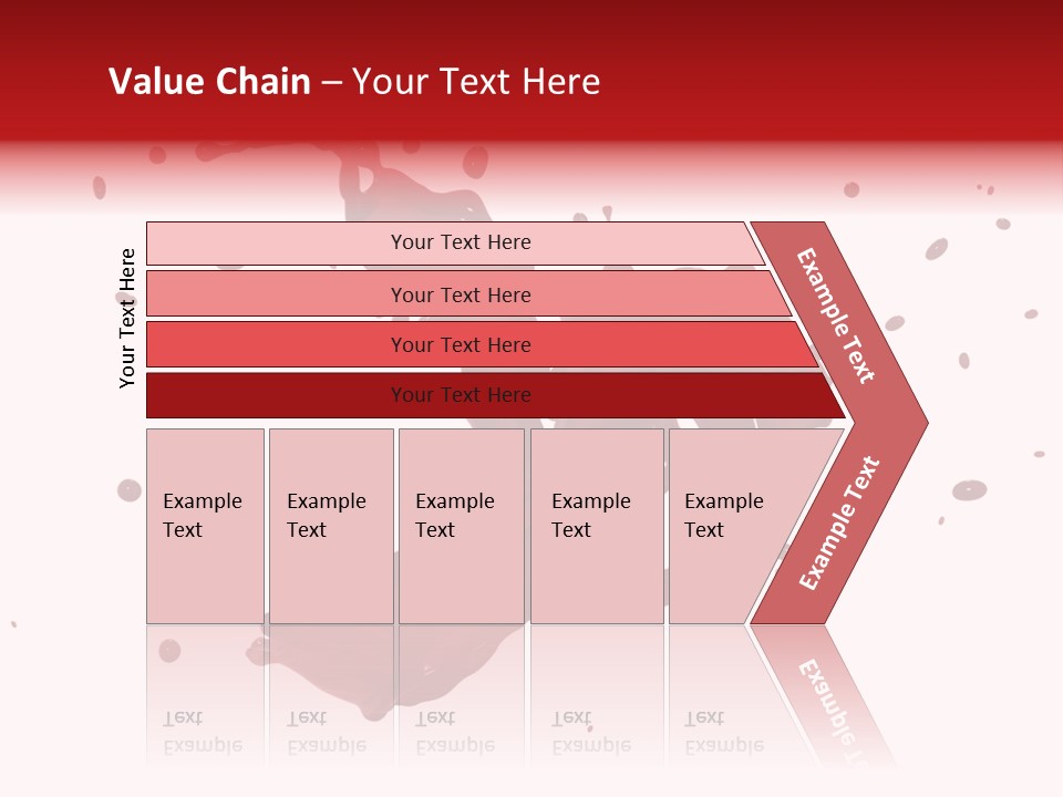 Artistic Liquid Drop PowerPoint Template