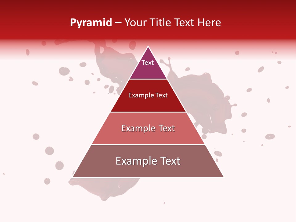 Artistic Liquid Drop PowerPoint Template