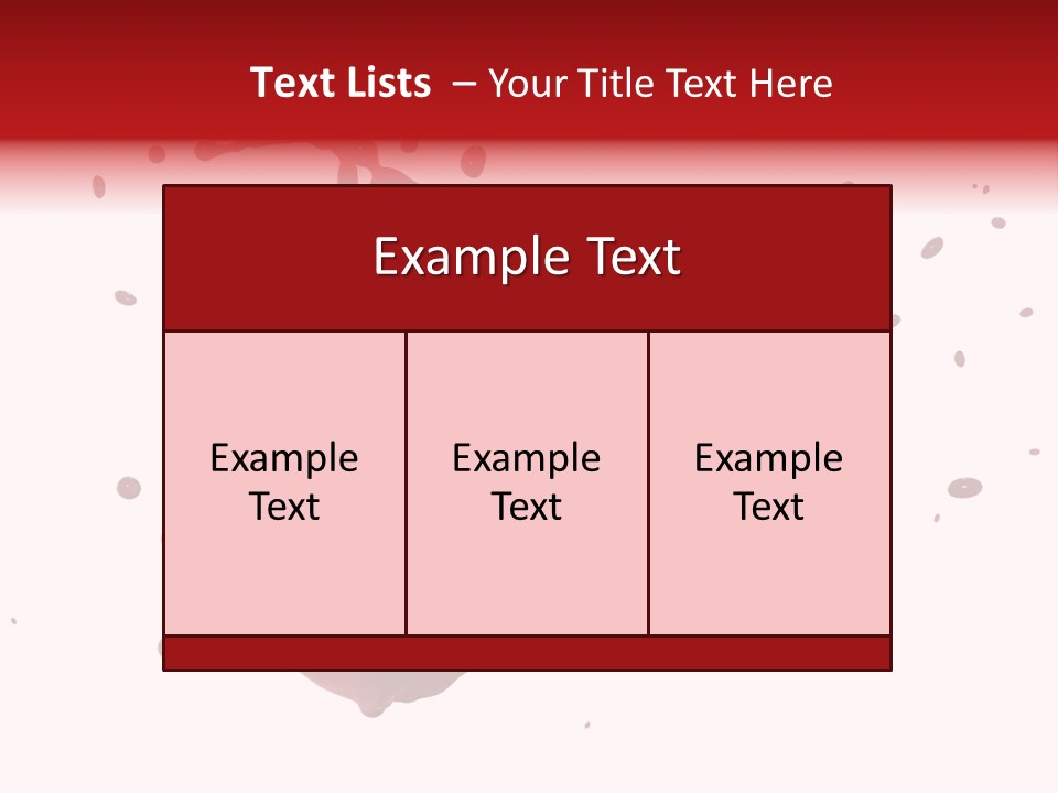 Artistic Liquid Drop PowerPoint Template
