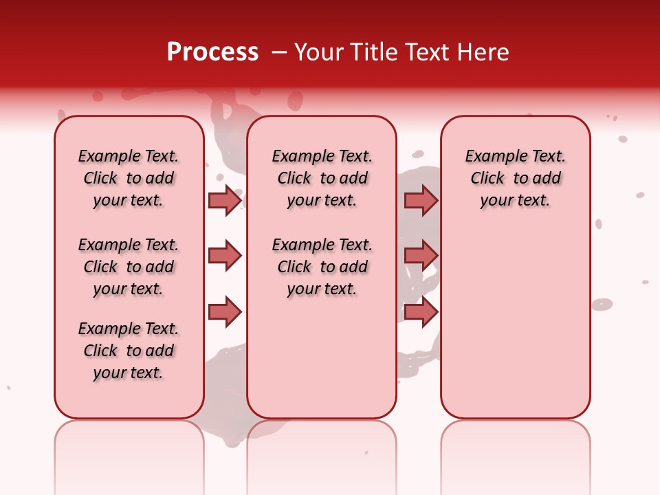 Artistic Liquid Drop PowerPoint Template