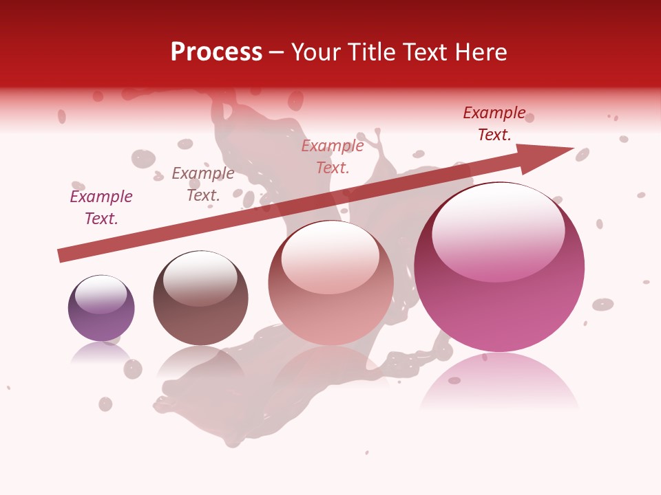 Artistic Liquid Drop PowerPoint Template