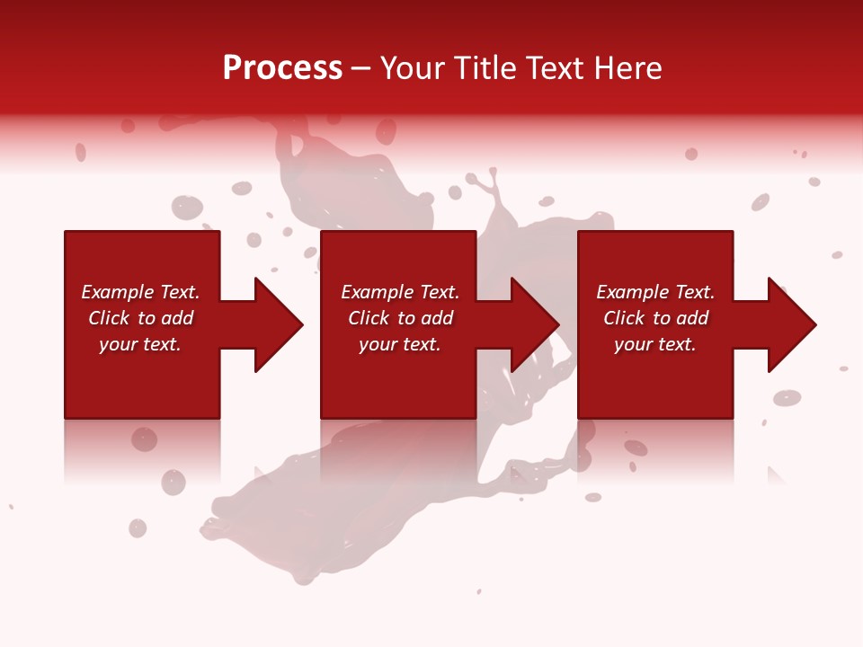 Artistic Liquid Drop PowerPoint Template