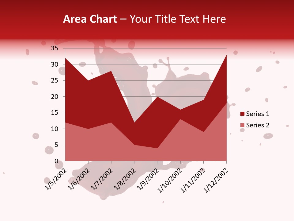 Artistic Liquid Drop PowerPoint Template