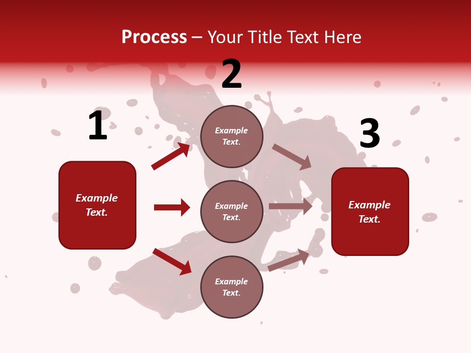 Artistic Liquid Drop PowerPoint Template