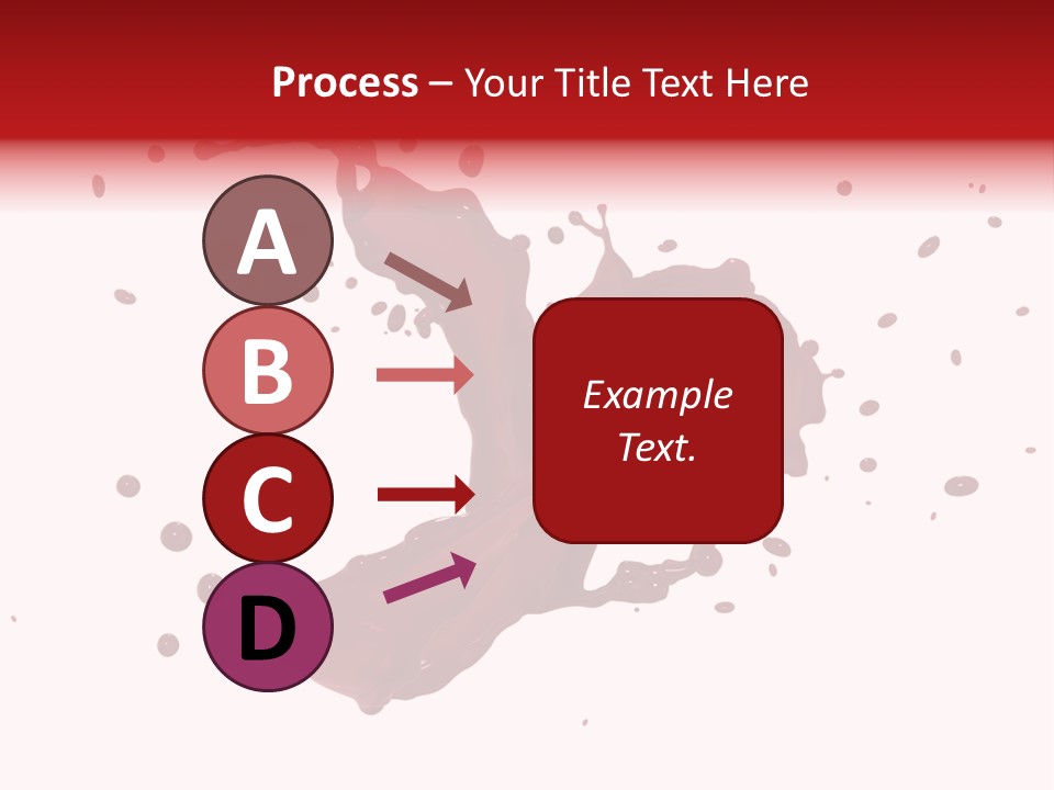 Artistic Liquid Drop PowerPoint Template