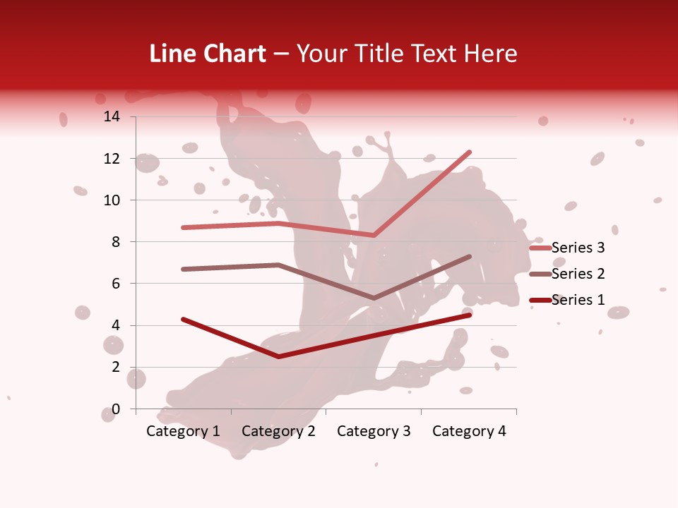 Artistic Liquid Drop PowerPoint Template