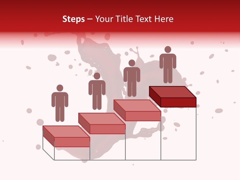 Artistic Liquid Drop PowerPoint Template