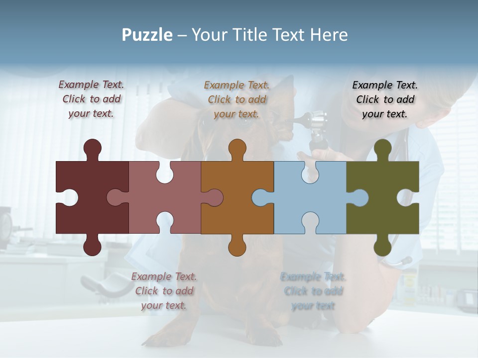 Big Isolated Dirt PowerPoint Template