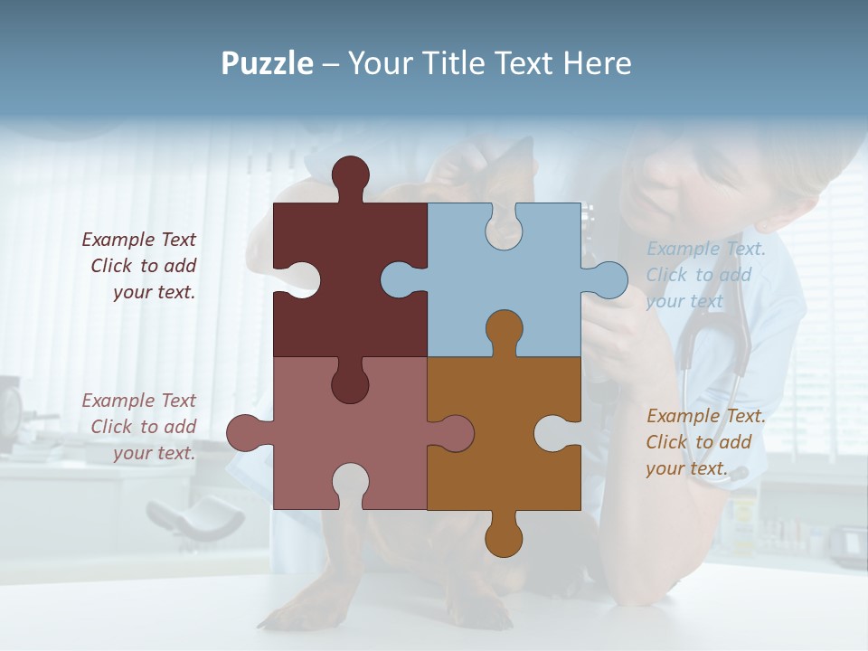 Big Isolated Dirt PowerPoint Template