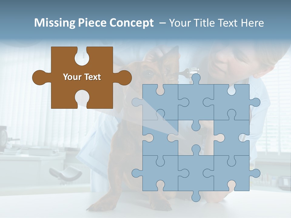 Big Isolated Dirt PowerPoint Template