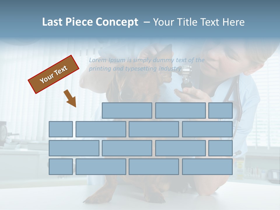 Big Isolated Dirt PowerPoint Template