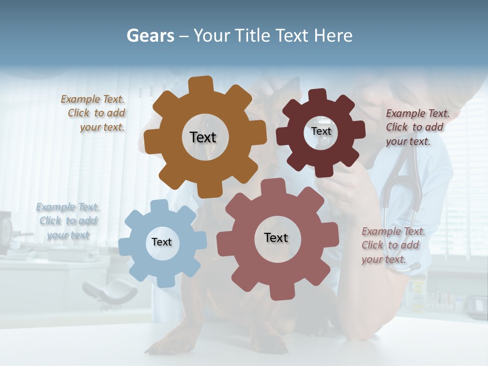 Big Isolated Dirt PowerPoint Template