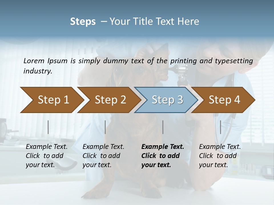 Big Isolated Dirt PowerPoint Template