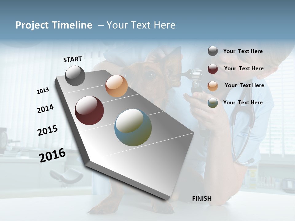 Big Isolated Dirt PowerPoint Template