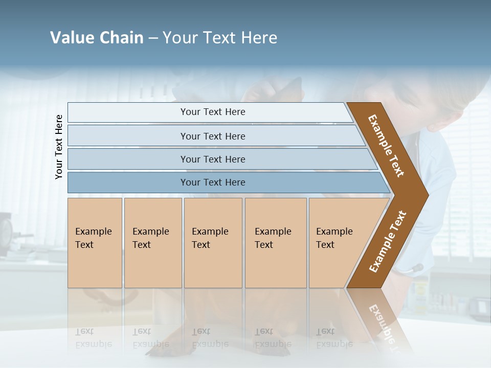 Big Isolated Dirt PowerPoint Template