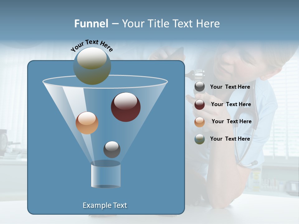 Big Isolated Dirt PowerPoint Template