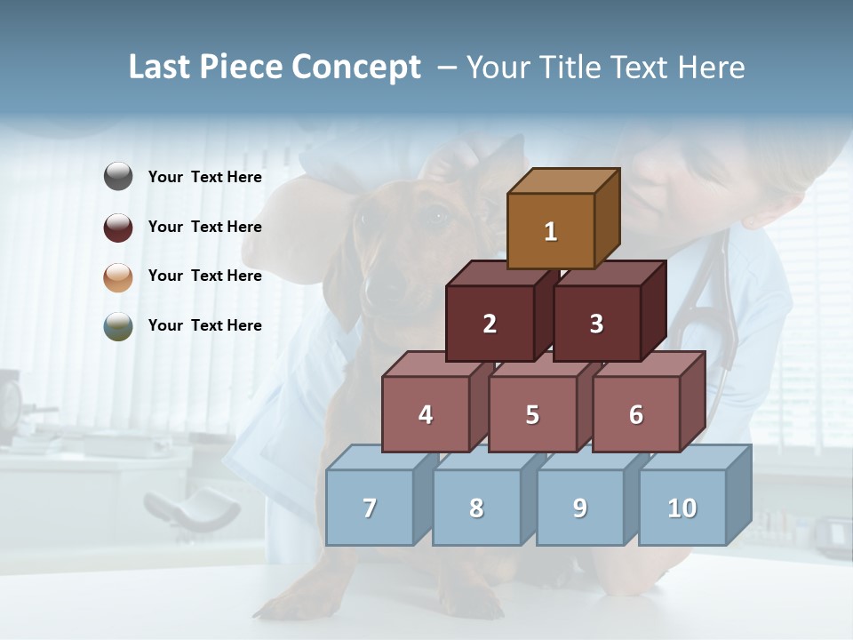 Big Isolated Dirt PowerPoint Template