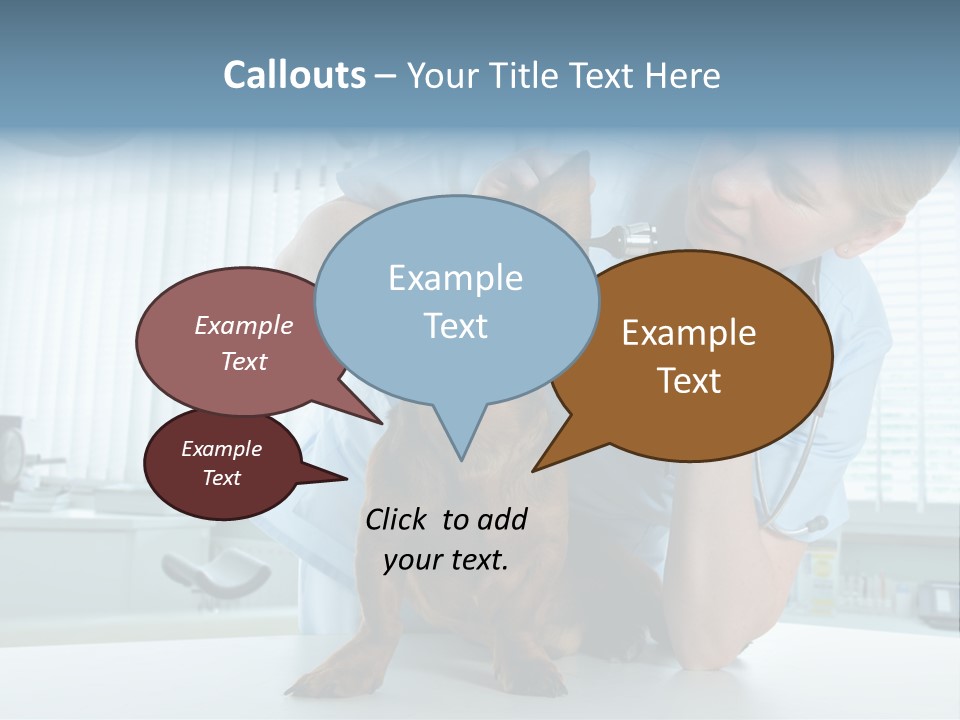 Big Isolated Dirt PowerPoint Template