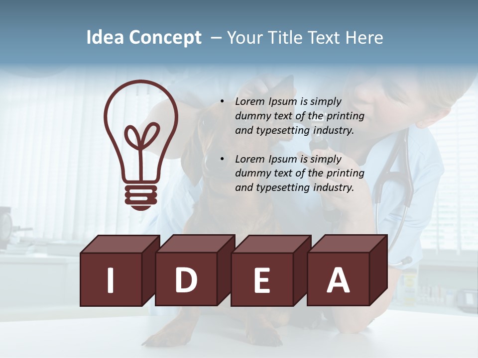 Big Isolated Dirt PowerPoint Template