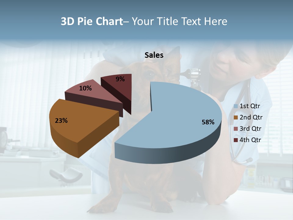 Big Isolated Dirt PowerPoint Template