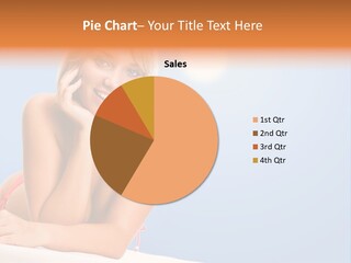 Swimsuit Paradise Sun PowerPoint Template