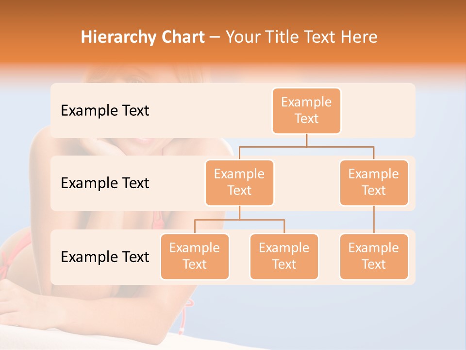 Swimsuit Paradise Sun PowerPoint Template